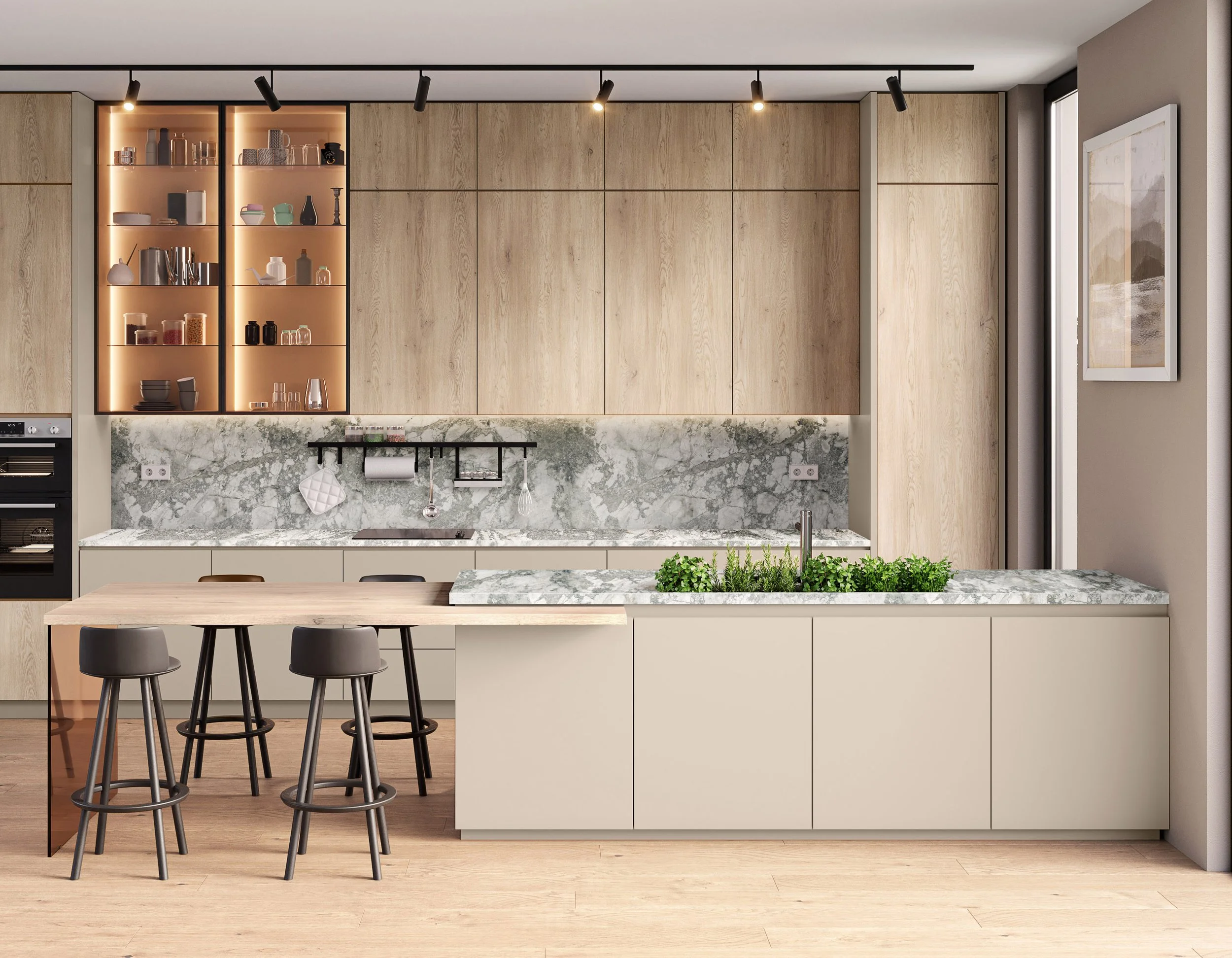 Melamine Faced Particle Board - K2737 Cotta Cremona Oak | WOODca